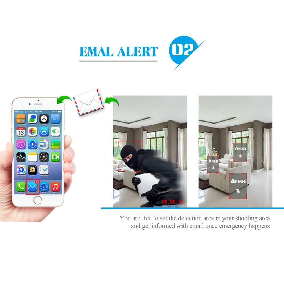 BESDER широкоугольная 2MP 1.3MP 1MP IP камера наружная иК 25 м HD безопасность