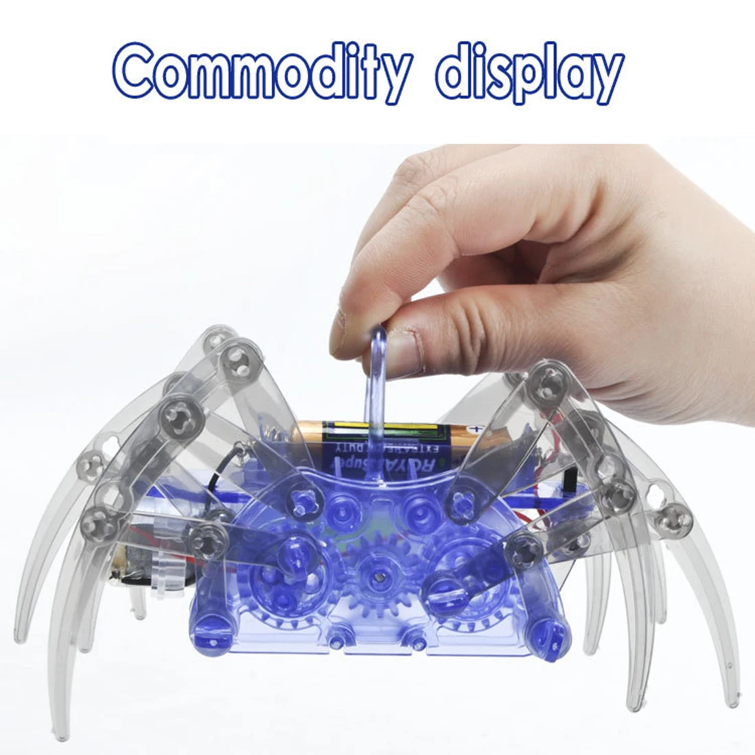 

Children Electric Spider Robot Science Educational Toy Fitness Student Learning Science Kits Kids Early Development Toys 2018