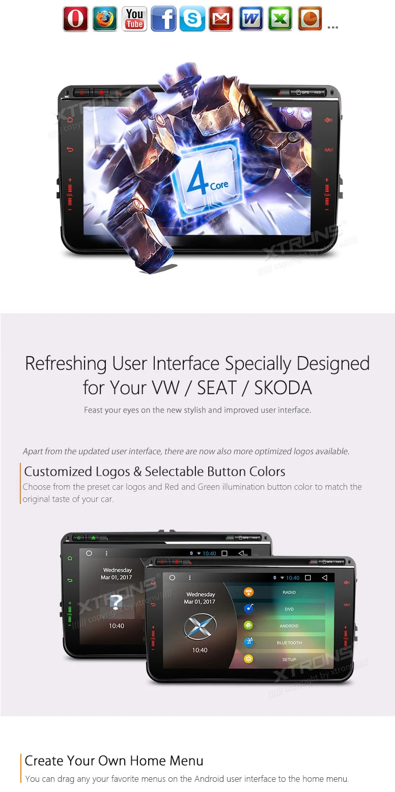 Top 8" Touch Panel Design Android 6.0 OS Special Car DVD for Seat Altea 2004-2015 & Seat Leon 2005-2013 & Seat Alhambra 2010-2016 5 Top 8" Touch Panel Design Android 6.0 OS Special Car DVD for Seat Altea 2004-2015 & Seat Leon 2005-2013 & Seat Alhambra 2010-2016 5