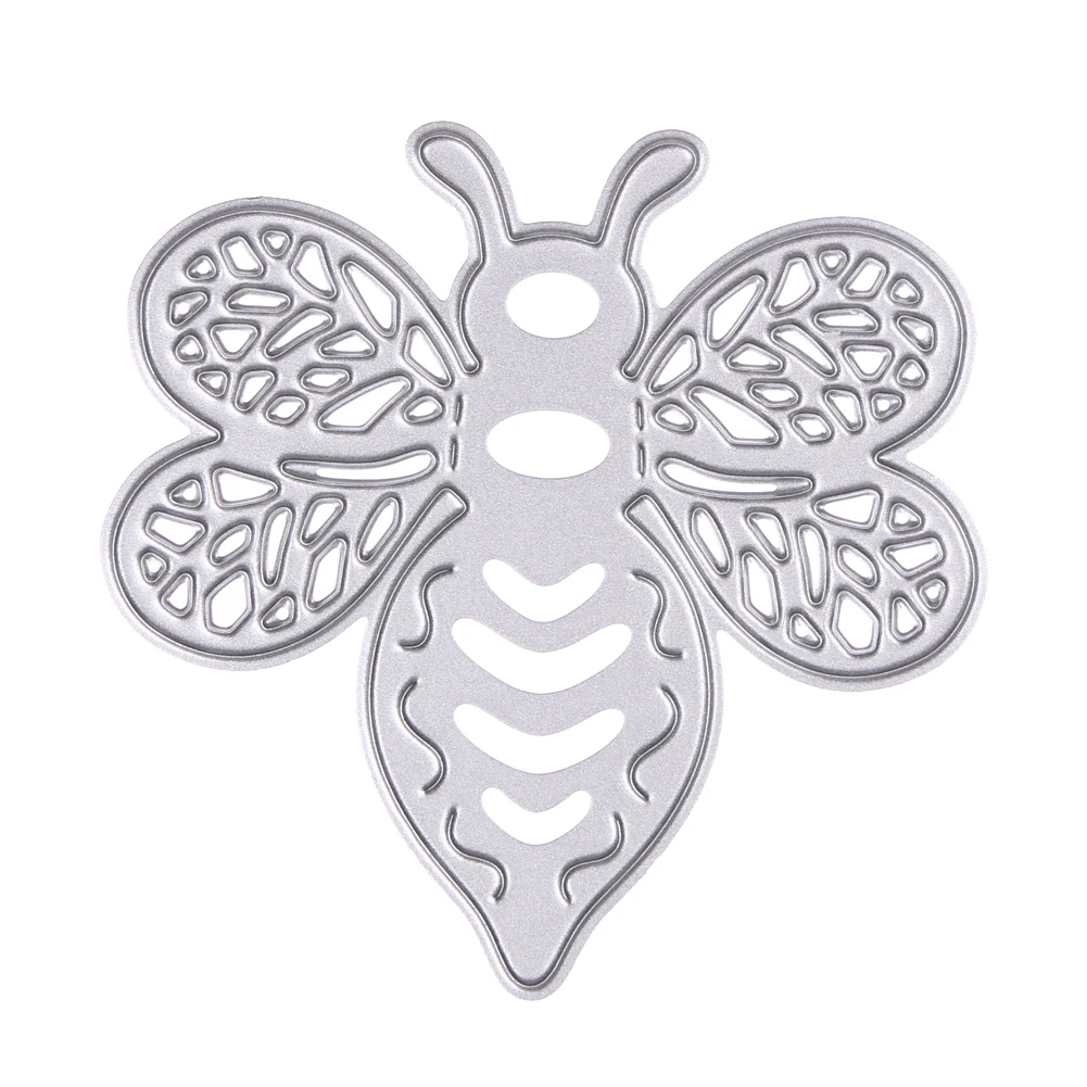 

1pc Cute Bee Pattern Metal Cutting Dies Stencils for DIY Scrapbooking Die Cuts Wedding Card Photo Album Embossing Crafts Dies