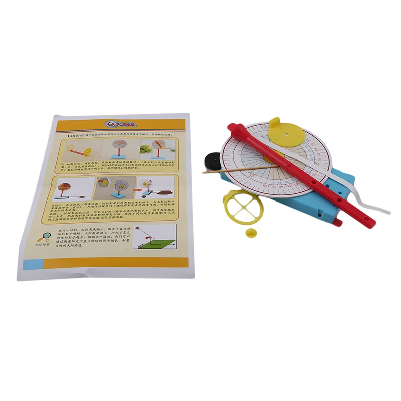  Children's Science Experiment Toys Gifts For Children Educational Technology Materials DIY Sundial  - 33019731047