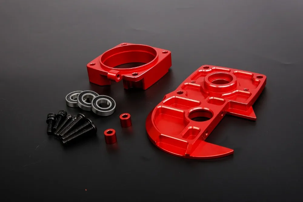

CNC alloy quick release clutch bell support set for 1/5 hpi rovan km baja 5b parts