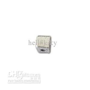 

1000pcs Tibetan silver metal cube spacer beads 4x4mm A10549