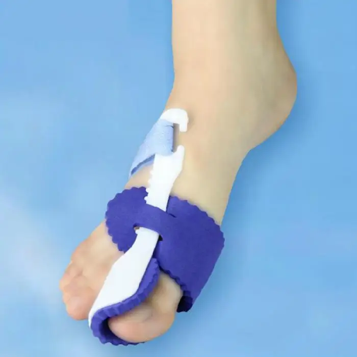 Новый разделитель пальцев распрямитель Bunion Hallux корректор для косточки на ноге шина ортопедический, облегчающий боль подтяжки Уход за