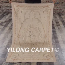 Yilong 3'x5' cusomized Французский ручной работы aubusson стиль Китайские шерстяные ковры(W39C3x5
