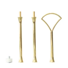 Стиль 100 штук фрукты овощи 3 цвета популярный Рождественский подарок 3 металлическая подставка ручка фитинг для свадьбы День рождения