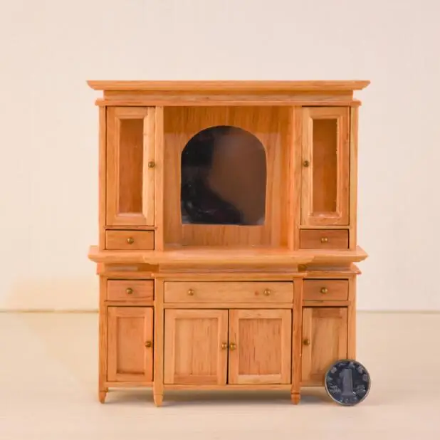 G08-X002 rement الأطفال طفل هدية لعبة 1:12 دمية مصغرة الأثاث مصغرة خشبية خزانة مع مرآة 1 قطع G08-X002 rement الأطفال طفل هدية لعبة 1:12 دمية مصغرة الأثاث مصغرة خشبية خزانة مع مرآة 1 قطع