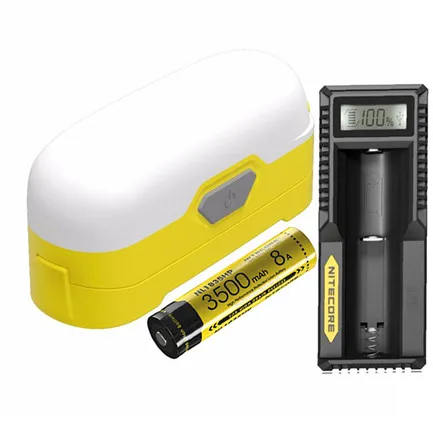 NITECORE LR30 походный фонарь usb зарядка портативный светильник 6* CRI светодиодов белый/красный светильник источник Макс 205 люмен наружный поисковый светильник - Испускаемый цвет: LR30 NL1835HP UM10