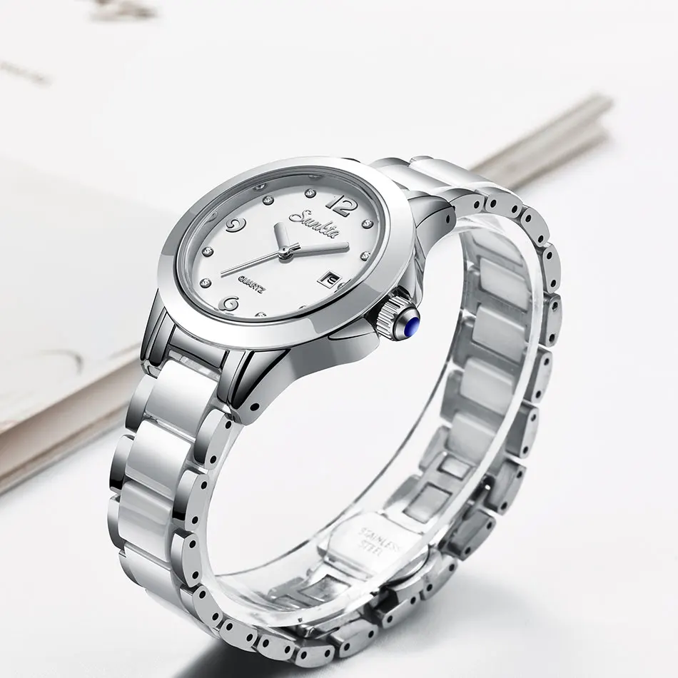 senhoras pulseira relógio reloj mujer criativo relógio