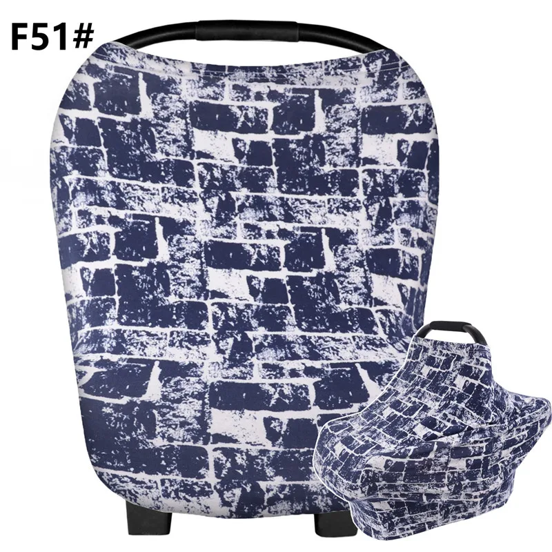Lanxuanjiaer детское автомобильное сиденье крышка для кормления балдахин на автолюльку Чехлы многофункциональная детская корзина для покупок высокий стул шаль для коляски - Цвет: F51