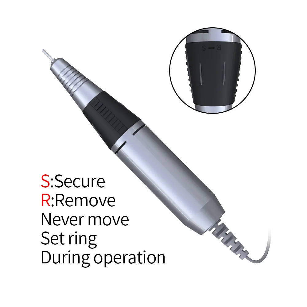 unhas elétrica 32w 35000rpm de alta qualidade