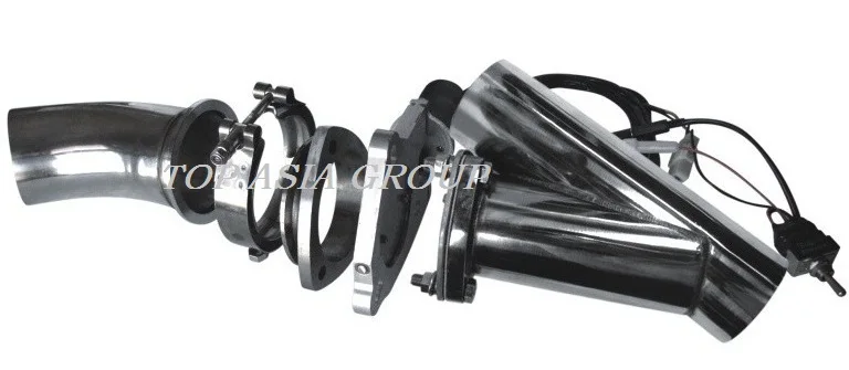 

2.5"ELECTRIC EXHAUST CUT OUT VALVE/SWITCH/Y PIPE DUMP PIPE OPEN/CLOSE KIT