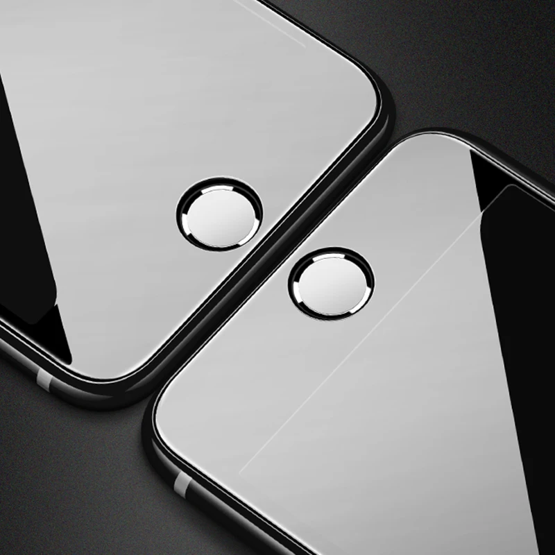 Стекло на айфон 7 защитное стекло Для iPhone 7 6 6S 5 5S 5C SE защитный Стекло роскоши зеркало Экран протектор для iPhone X 10 XS MAX XR закаленное стекло 9h фильм