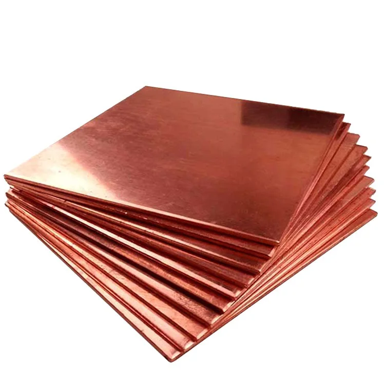 

HIGH QUALITY T0.5/0.8/1/1.2/1.5/2.0/3.0/4.0*100*100MM T2 Copper Strip Red Copper Pad Copper Foil Copper plate DIY Material