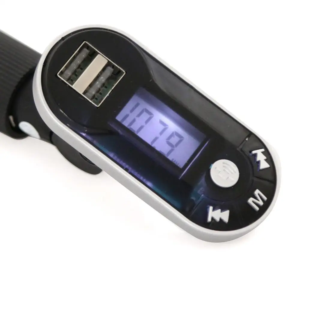 

MP3 Play FM Transmitter Handsfree Bluetooth Music Adapter 87.5-108.0 MHz. Car Charger
