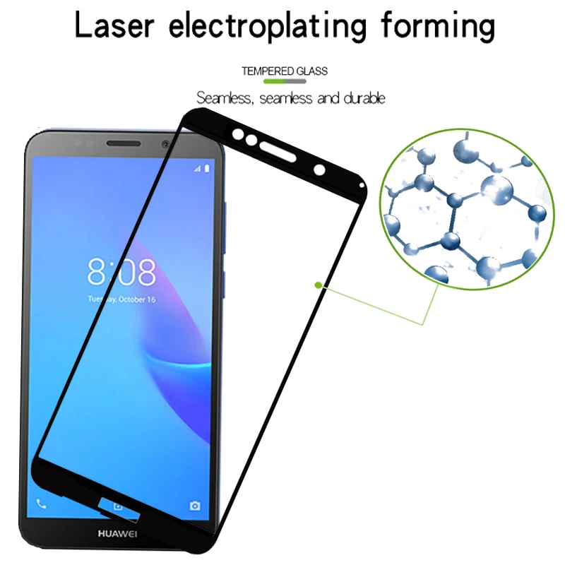 Закаленное стекло для Huawei Y5 Lite полное покрытие Защитное Y 5 prime Y5lite lite Y9 2018 2019 Y92019