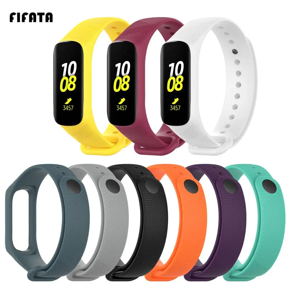 Ремешок силиконовый для смарт часов Samsung Galaxy Fit e R375|Смарт-аксессуары| |
