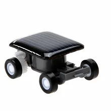 Smallest Mini Car Solar Powered Toy Car New Mini Children Solar Toy Gift Baby Kid Solar