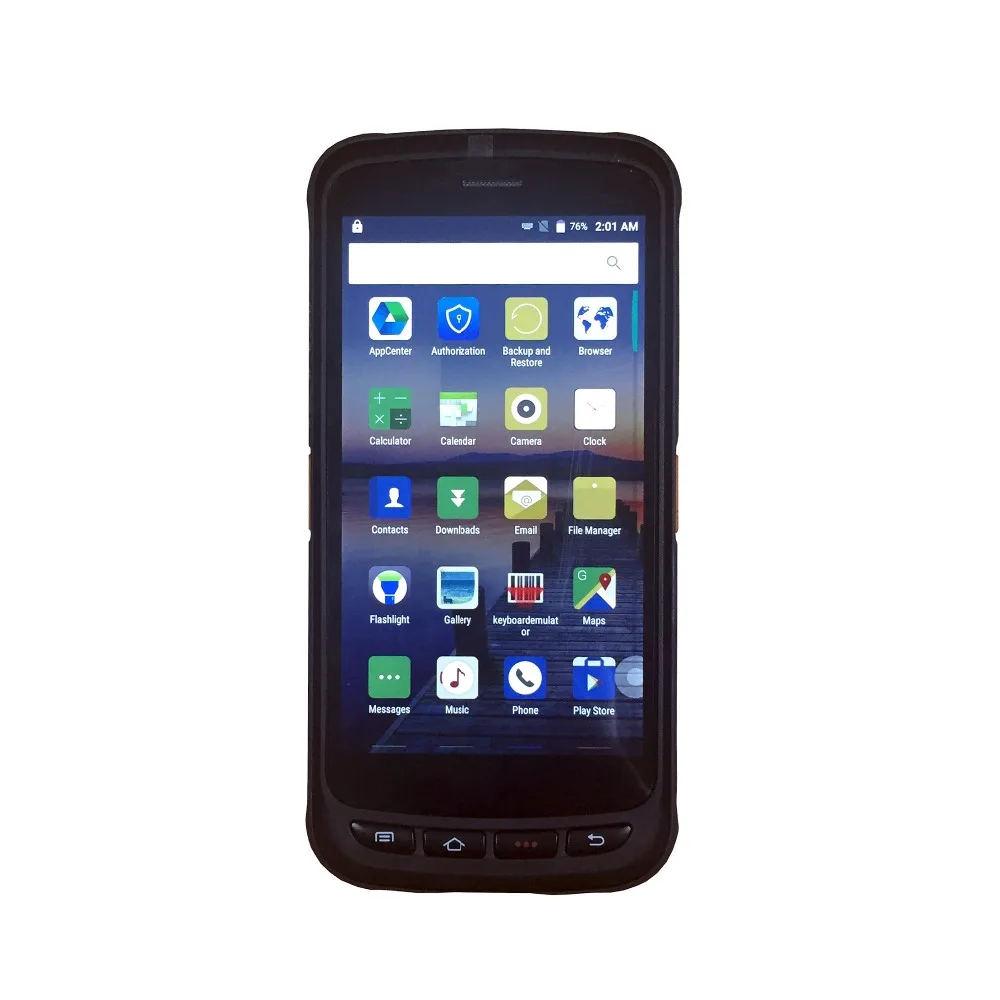 Портативный 4G Android прочный IP67 КПК 1D 2D сборщик мобильных данных с NFC QR Cradle 2 ГБ/16 ГБ