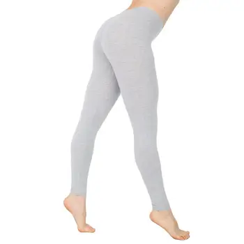 

Women Solid Color/Leopard Stretchy Elastic Waist Skinny Pants Tights