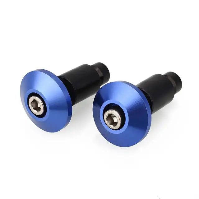 Buy 2pcs Motorcycle CNC Handlebar Grips Bar Ends