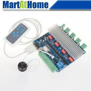 

DIY CNCUSB 4 Axis TB6560 USB CNC Stepper Motor Controller Board with Remote Handle #SM645 @SD