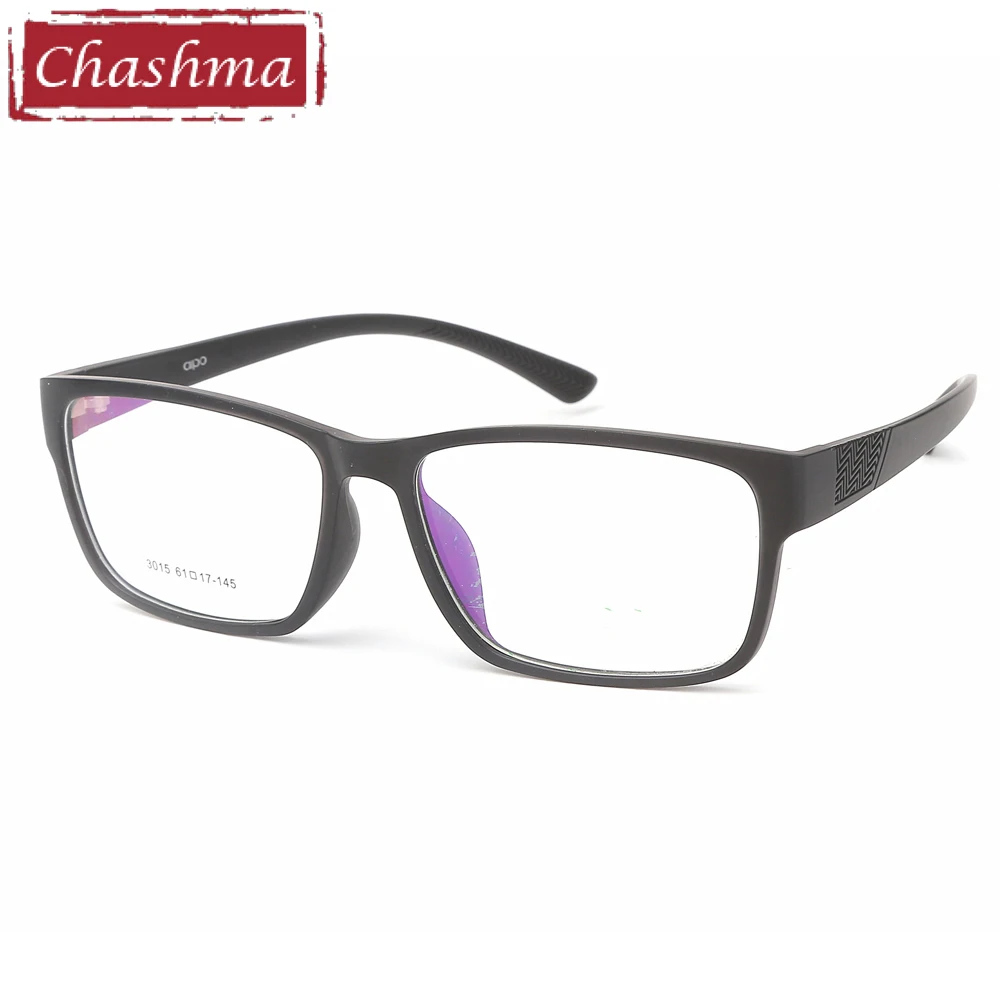 Мужские Брендовые очки большого размера Chashma оправа для оптических очков TR 90