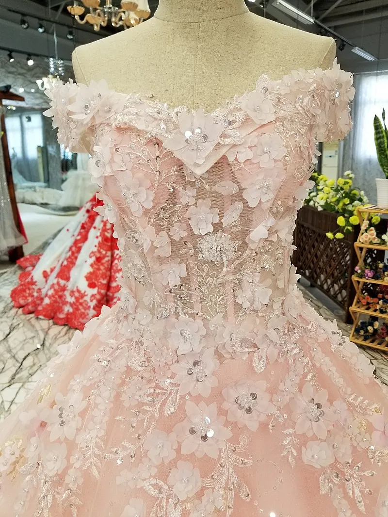 Bride Dress off the shoulder Wedding Gowns