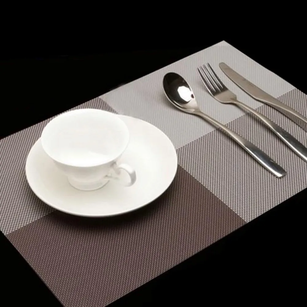 

Dining Pad Food Table Mats Heat-insulated Kitchen Insulation Bowl Placemats Western-style Adiabatic Waterproof Slip-resistant.