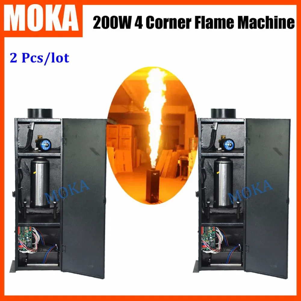 

2pcs/lot Four Corners DMX 512 Stage Effect Equipment Flame Projector Machine Outdoor Flame Machine FREE Shipping