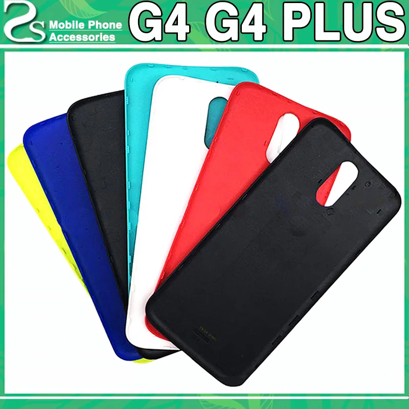 

New G4 Battery Cover For Motorola Moto G4 G4 Plus Real Plastic Back Battery Door Housing Case