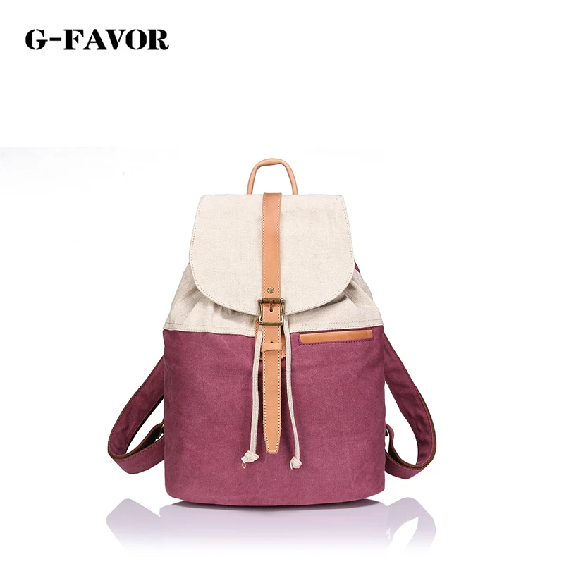 

Canvasartisan brand new women canvas casual backpack fashion style large capacity top quality female travel bag backpacks