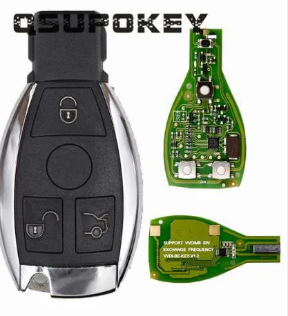 

QSUPOKEY VVDI BE Key Pro For Benz XNBZ01CH Remote Key Chip Improved Version Can exchange token for VVDI MB BGA Tool