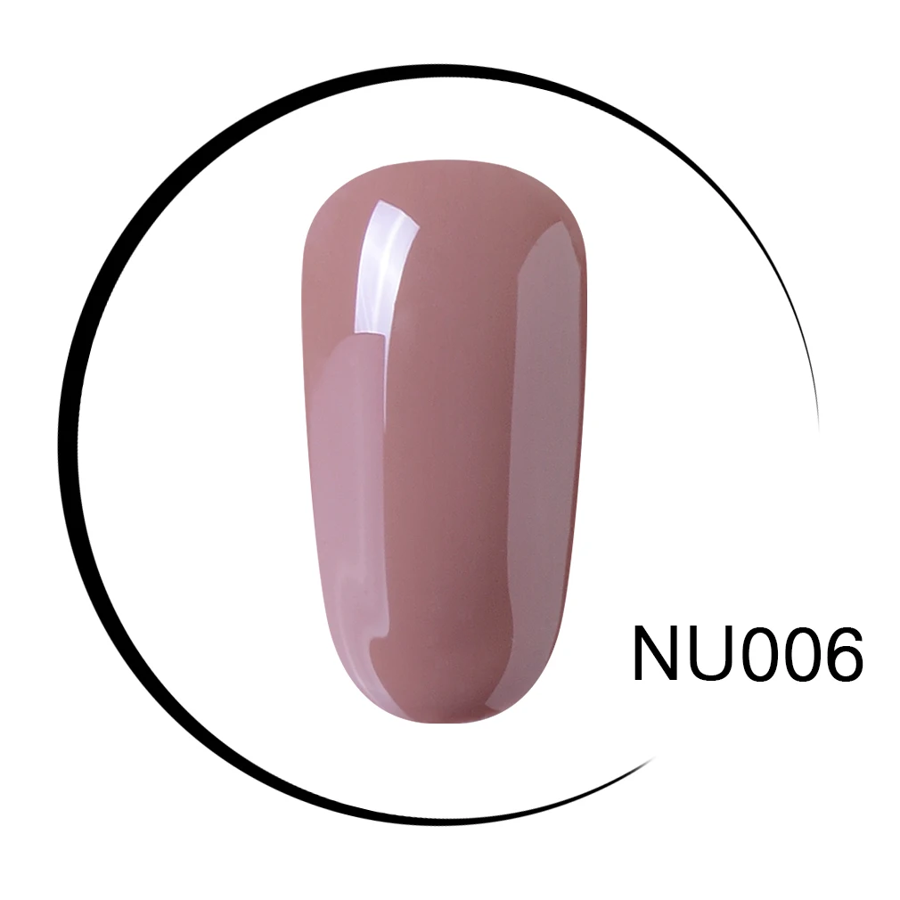 Elite99 винно-красный Гель-лак Lucky color Nail Art Полупостоянный Гель-лак праймер для ногтей Маникюр УФ-лампа для геля лак для ногтей - Цвет: NU006