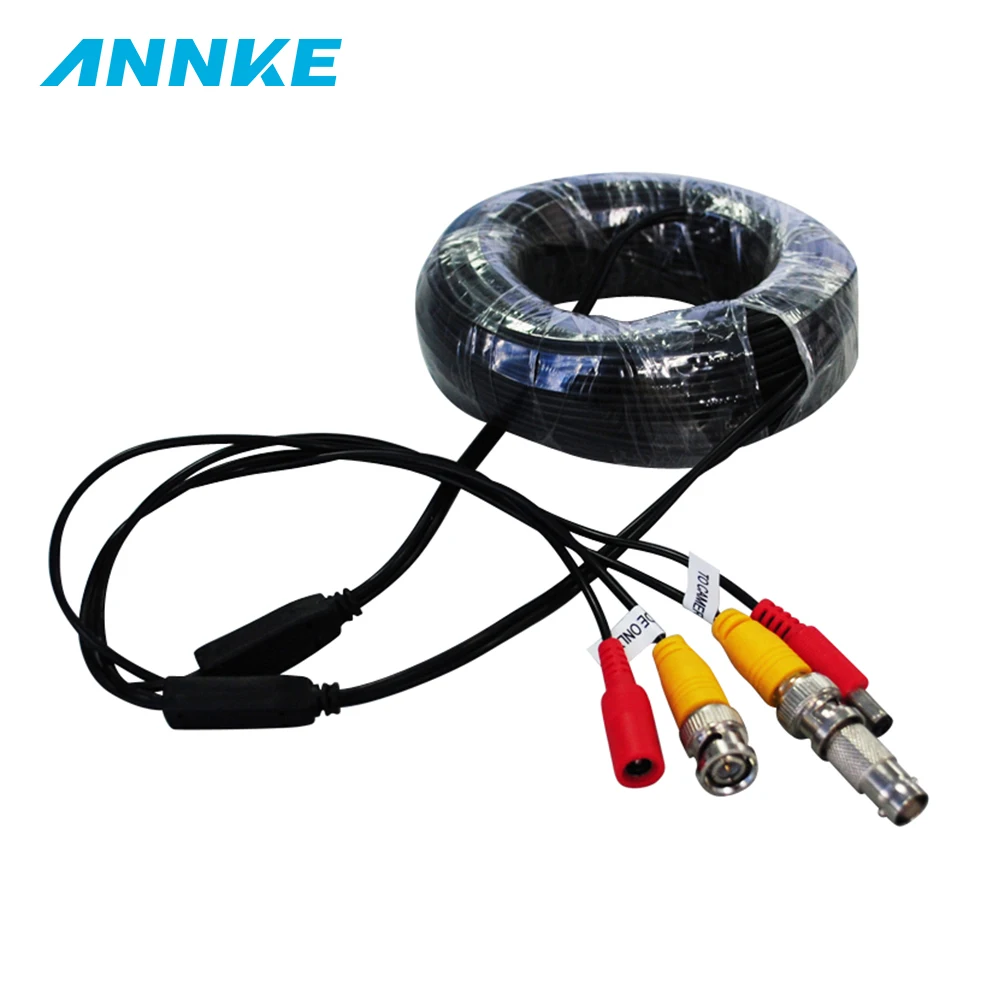 ANNKE BNC Video Power Siamese Cable 65ft 18m for Analog ...
