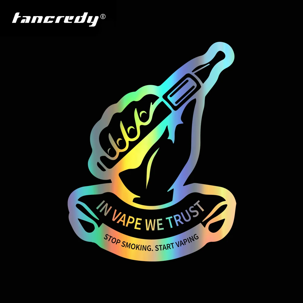 17 8CM 10CM IDrip Sticker Vinyl Decal Car Funny Vape Drip Vapor Cloud Car Accessories Funny Car Sticker Black Sliver C8 1013