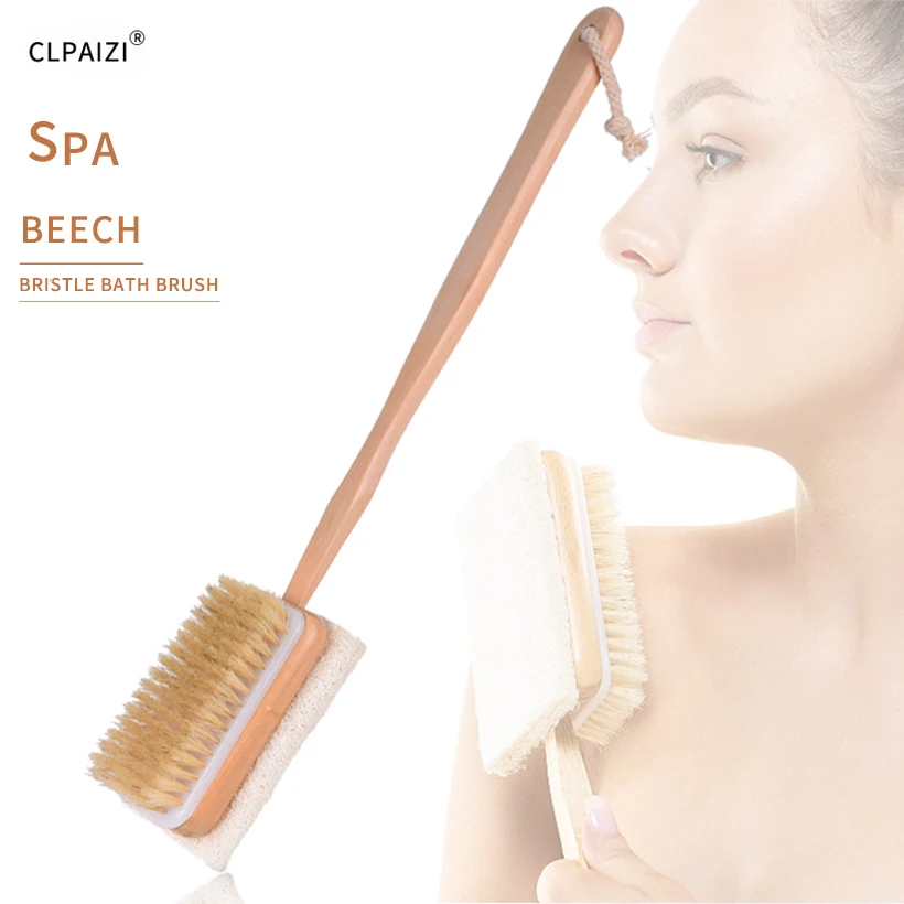 

CLPAIZI Loofah Back Scrubber for Shower and Back Brush - Body Scrubber Sponge - Shower Brush Back Loofah Bath brush D30