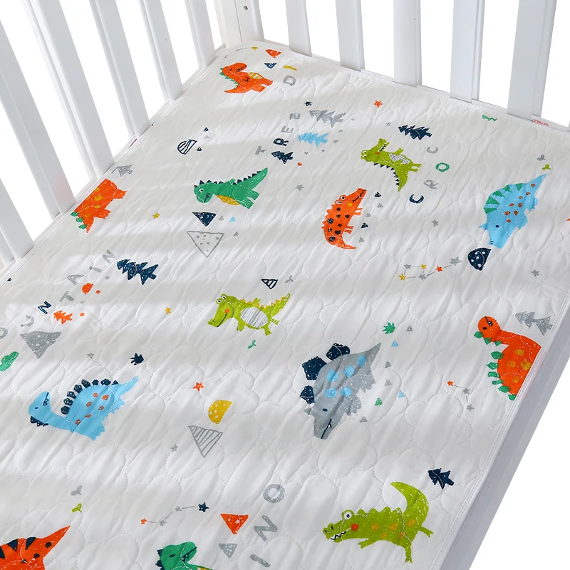 

Baby Diaper Pad Cotton Blankets Newborns Crib Diaper Sheet Non-slip Bottom Washable Baby Diaper Mat Mattress For Crib Stroller