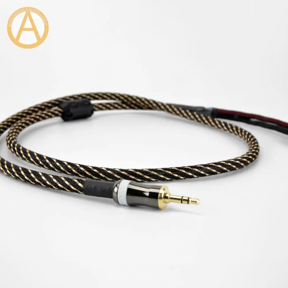 HIFI 3 5mm Jack To RCA Cable Headphone Jack To Stereo RCA Audio Cable For Mobile Phone Music Player Amplifier JAPAN Canare EXC04