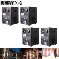 送料無料 4 ピース/ロットリモート Dmx 制御ステージコールドスパーク花火 Sparkular 屋外屋内結婚式のお祝い