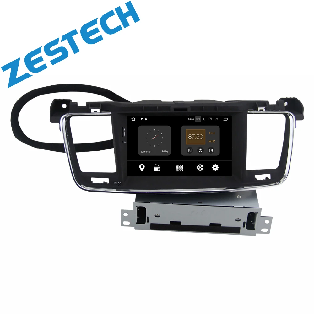 Excellent android car dvd player for Peugeot 508 with WiFi/Bluetooth/Steering wheel control/Music/Radio/video/camera 1