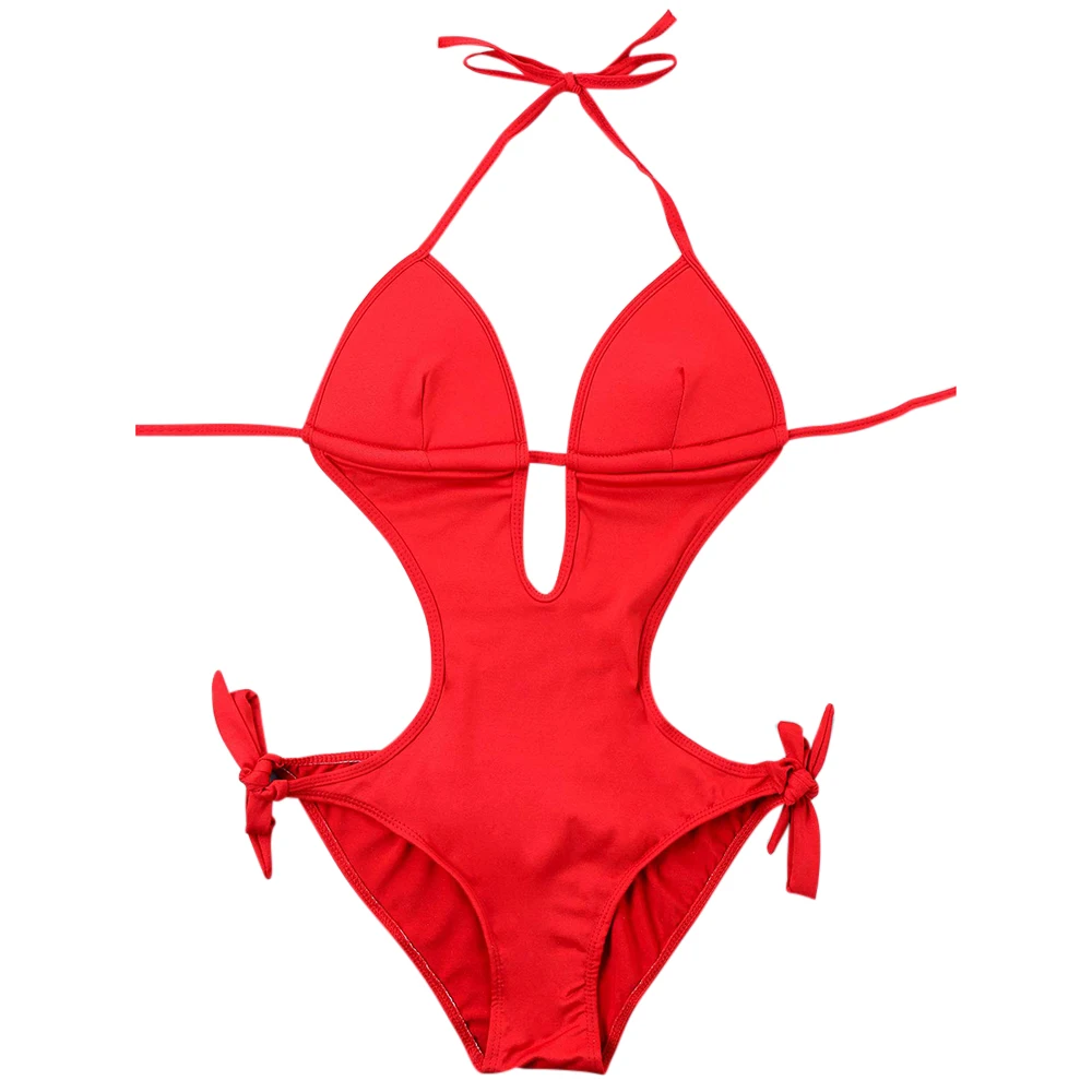 Tie Side Monokini Swimwearin Bikinis Set from Sports & Entertainment