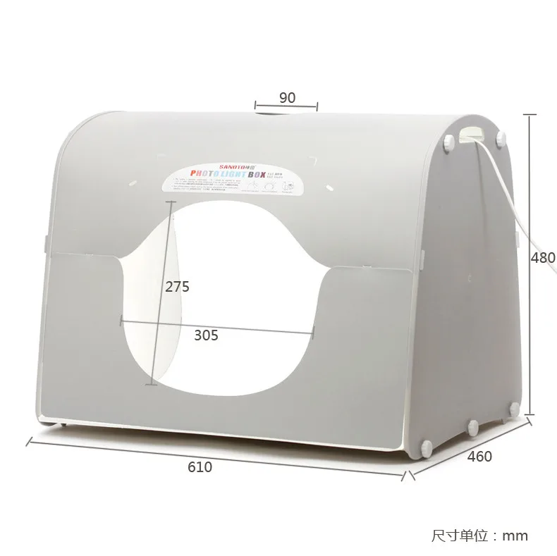 

610*460*480cm LED softbox photo studio photography Portable Mini Kit Photo Photography Studio Light Box Softbox K60 60cm size