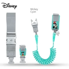 Disney ребенка против потерянных браслет на запястье для путешествий ссылка поводок для ребенка ремень безопасности веревки прогулочная руки ремень