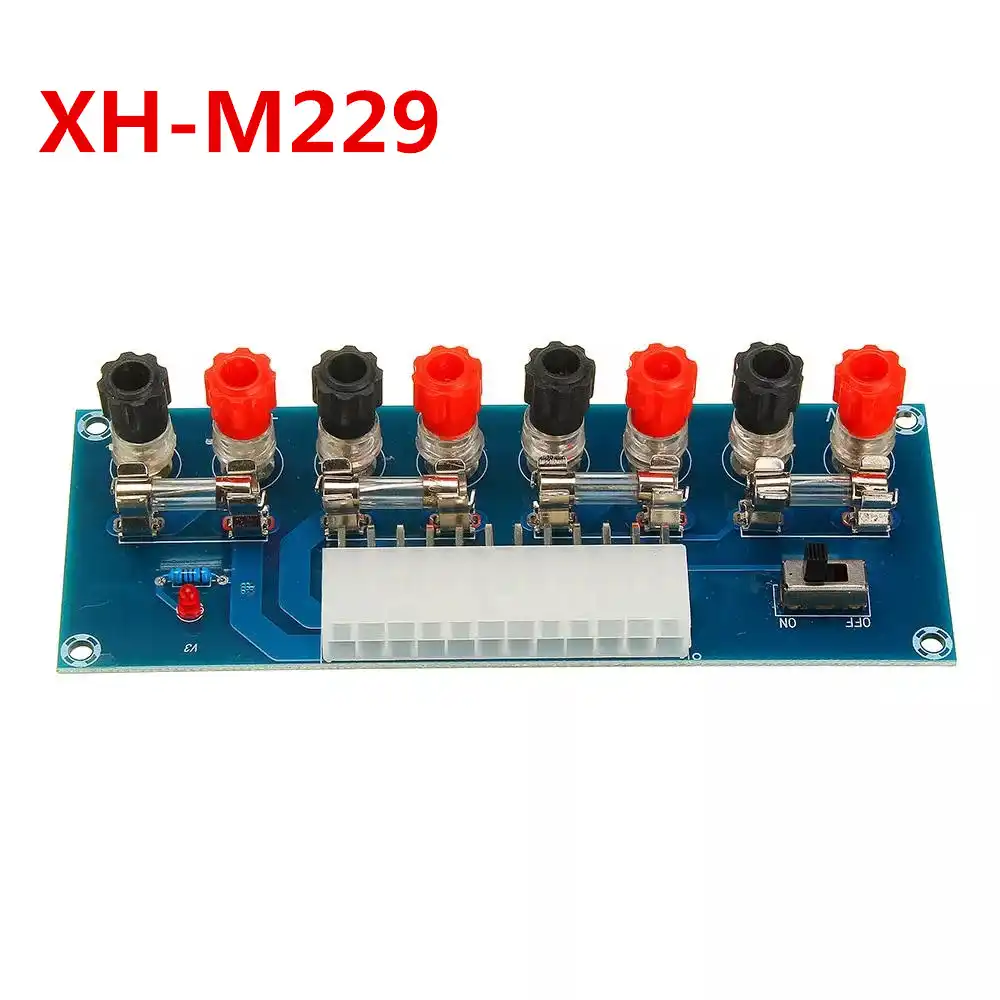 XH-M229 Desktop PC Chassis Power ATX Transfer to Adapter Board Power Supply Circuit Outlet Module 24Pin Output Terminal 24