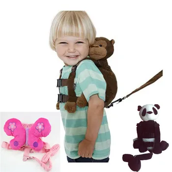 

Baby Head Protection Pillow Back Care,Toddler Cartoon Animal Backpack,Monkey,Baby Safety Harness with Leash Strap for 1-3 Year