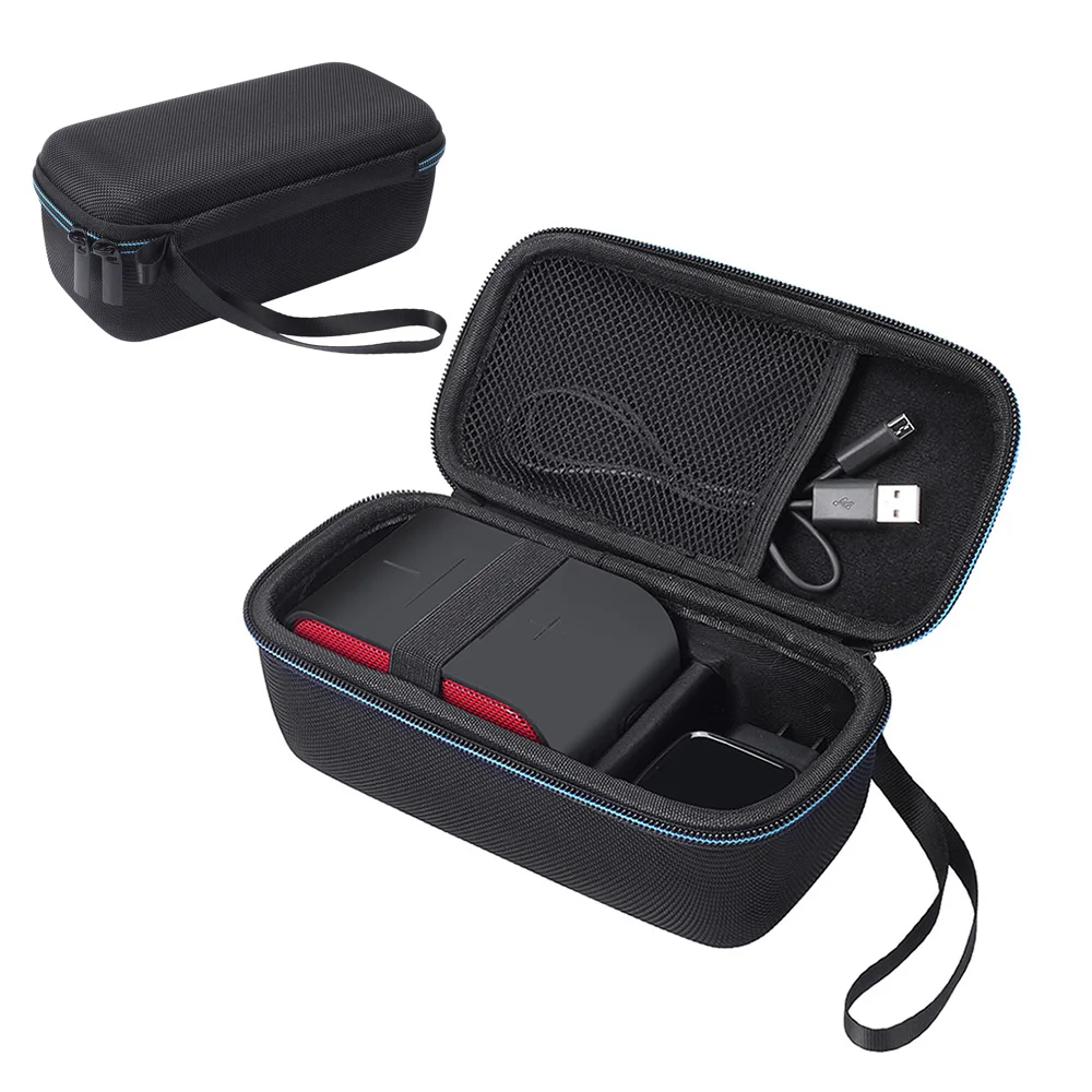 

2019 Newest PU EVA Carrying Travel Protective Speaker Box Cover Bag Case for Logitech UE Mini Boom Wireless Bluetooth Speaker