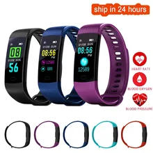 K3 Цвет Экран Смарт Браслет Спорт Браслет сердечного ритма Приборы для измерения артериального давления кислорода Фитнес трекер для Xiaomi Motorola HTC Sony LG