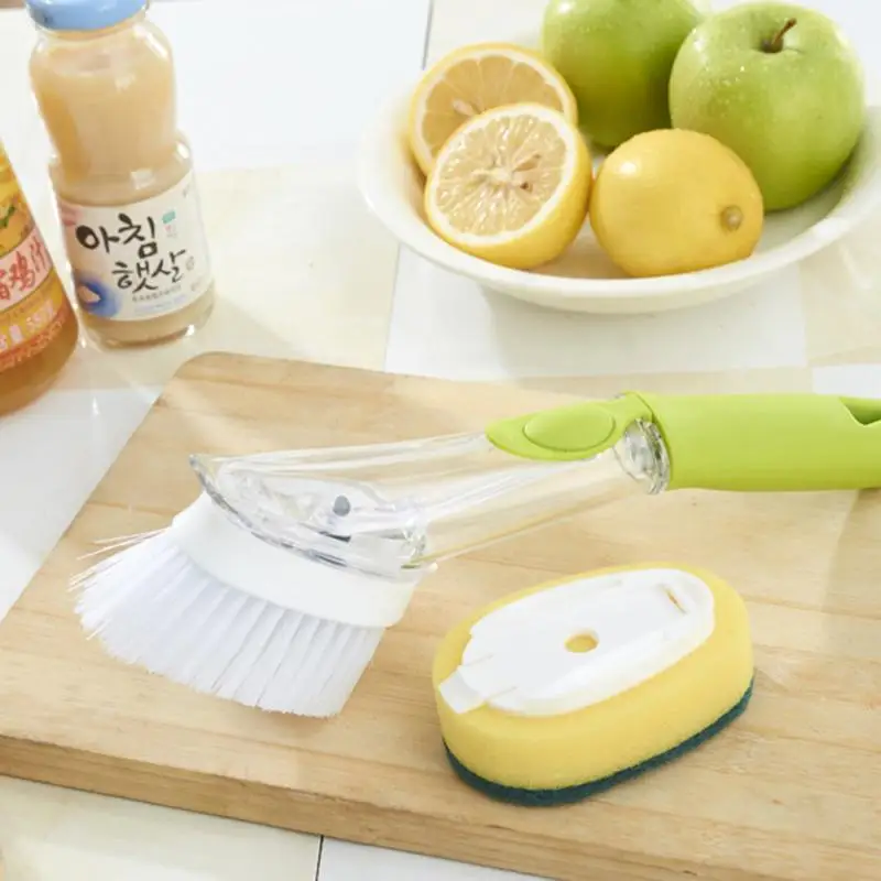 Novelty Washing Pot Wash Tool Pan Dish Bowl Brush Scrubber Cleaning