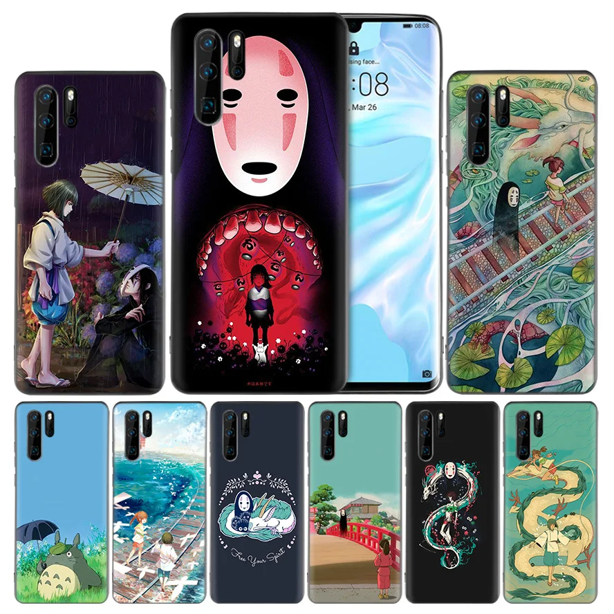 

Studio Ghibli Silicone Case Cover for Huawei Mate 20 10 P30 P20 P10 Lite Pro P Smart Plus 2019 Enjoy 9S 9E Nova 4E Fundas Coque